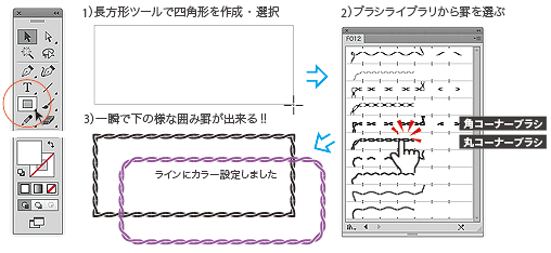 パターンブラシ解説